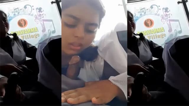 Teen Student Deep Blowjob In School Bus – Group Sex Mms
